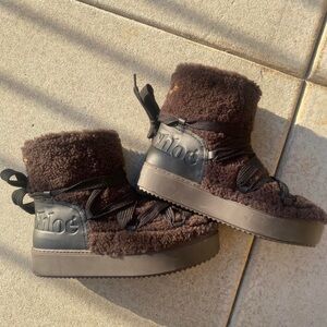 SEE BY CHLOE Brown Charlee Ankle
Boots